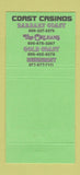 Matchbook Cover - Orleans Hotel Casino Las Vegas NV gator 30 Strike