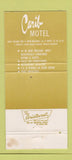 Matchbook Cover - Carib Motel New Orleans LA 30 Strike