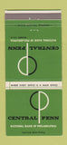 Matchbook Cover - Central Penn National Bank Philadelphia PA 30 Strike