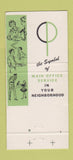 Matchbook Cover - Central Penn National Bank Philadelphia PA 30 Strike