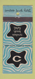 Matchbook Cover - Condado Beach Hotel San Juan Puerto Rico WEAR 30 Strike