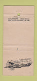 Matchbook Cover - Condado Beach Hotel San Juan Puerto Rico WEAR 30 Strike