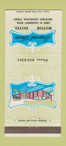 Matchbook Cover - Imperial House Motor Hotel Metairie LA 30 Strike