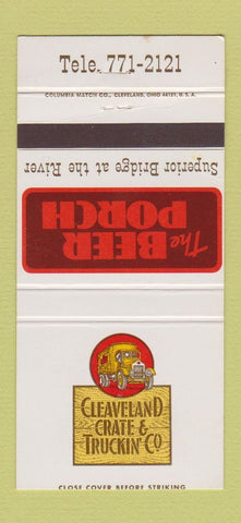 Matchbook Cover - Cleveland Crate & Trucking 30 Strike