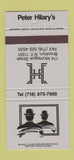 Matchbook Cover - Peter Hilary's Brooklyn NY 30 Strike