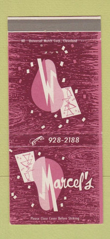Matchbook Cover - Marcel's Cuyahoga Falls OH 30 Strike