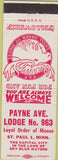 Matchbook Cover - Matchbook Cover Moose Lodge St Paul MN