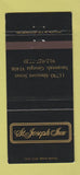 Matchbook Cover - St Joseph Inn Savannah GA 30 Strike