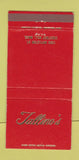Matchbook Cover - Tallino's Chestnut Hill MA 30 Strike