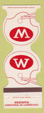 Matchbook Cover - Wisconsin Badgers Football Bank Janesville WI 1979