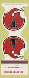 Matchbook Cover - Atlanta Falcons Football 1983 Hilton Hotel Troy MI