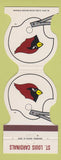 Matchbook Cover - St Louis Cardinals Football 1983 Clarion Hotel Sports Bar