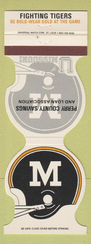 Matchbook Cover - Missouri Tigers Football 1985 Perry County Savings