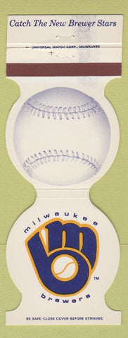 Matchbook Cover - Milwaukee Brewers Baseball 1986