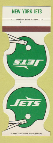 Matchbook Cover - New York Jets Football 1980