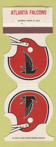 Matchbook Cover - Atlanta Falcons Football Ettco Wire Brooklyn NY 1979 TAPED