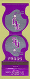 Matchbook Cover - TCU Horned Frogs Tarrant Bank 1979