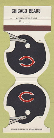 Matchbook Cover - Chicago Bears Football 1983 Coaches Corner Las Vegas NV