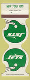 Matchbook Cover - New York Jets Football 1981 Footsie's Tavern Westbury NY