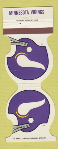 Matchbook Cover - Minnesota Vikings Football 1981 AG Johnson