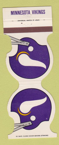 Matchbook Cover - Minnesota Vikings Football 1980 Tool Crib Minneapolis MN