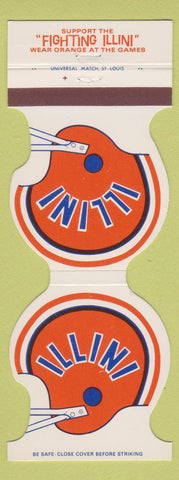 Matchbook Cover - University of Illinois Football 1983 Bank Champaign IL