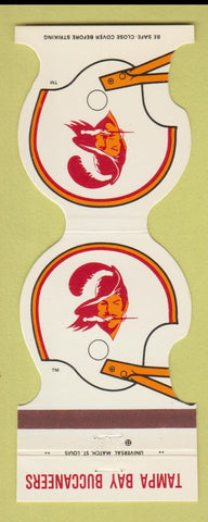 Matchbook Cover - Tampa Bay Buccaneers Football 1982 Holiday Inn Tampa FL