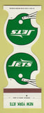 Matchbook Cover - New York Jets Football 1982 Buttle's Cafe East Meadow NY