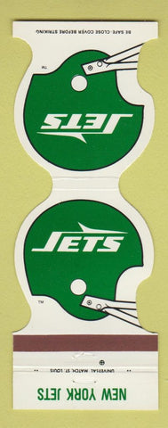 Matchbook Cover - New York Jets Football 1982 Buttle's Cafe East Meadow NY