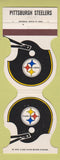 Matchbook Cover Pittsburgh Steelers Football 1980 Metals Purifying Saxonburg PA