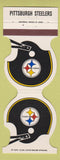 Matchbook Cover - Pittsburgh Steelers Football 1980 Cambridge Lee Leetsdale PA