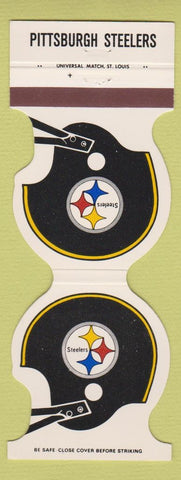 Matchbook Cover - Pittsburgh Steelers Football 1980 Cambridge Lee Leetsdale PA