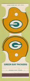 Matchbook Cover - Green Bay Packers Football 1974 Elmer Denessen Real Estate