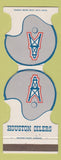 Matchbook Cover - Houston Oilers Football 1971 Casa Dominguez