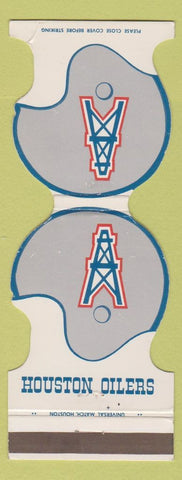 Matchbook Cover - Houston Oilers Football 1971 Casa Dominguez