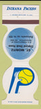 Matchbook Cover - Indiana Pacers Basketball St Moritz Steak Indianapolis IN 1981