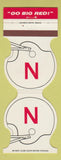 Matchbook Cover - Nebraska Cornhuskers 1984 football Armature Omaha NE