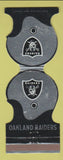 Matchbook Cover - Oakland Raiders Football 1973 Yellow Pages schedule WEAR
