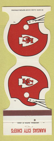 Matchbook Cover - Kansas City Chiefs Football 1982 Village Green Restaurant