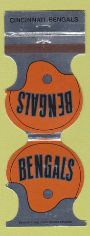 Matchbook Cover - Cincinnati Bengals Football 1978 Hunter Savings