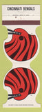 Matchbook Cover Cincinnati Bengals Football 1981 RKE Credit Union Ravenswood WV
