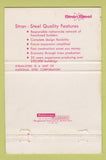 Matchbook Cover - Stran Steel  40 Strike