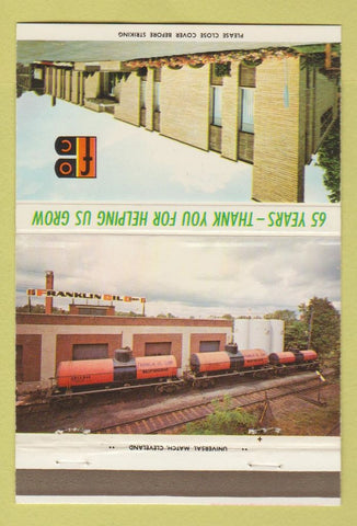 Matchbook Cover - Franklin Oil Bedford OH 40 Strike