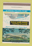 Matchbook Cover - Washington DC Football Stadium National Guard Armory 40 Strike