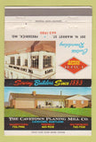 Matchbook Cover - Cavco Custom Homes Frederick MD Cavetown 40 Strike