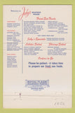 Matchbook Cover - Toby's Seafood House Panama City FL 40 Strike