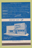 Matchbook Cover - State Bank of Ashland IL 40 Strike