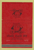 Matchbook Cover - Stage Coach Inn Vancouver WA 40 Strike