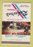 Matchbook Cover - Robaire's French Restaurant Los Angeles CA 40 Strike