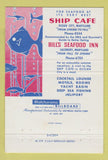 Matchbook Cover - Ship Cafe Ocean City MD Salisbury 40 Strike